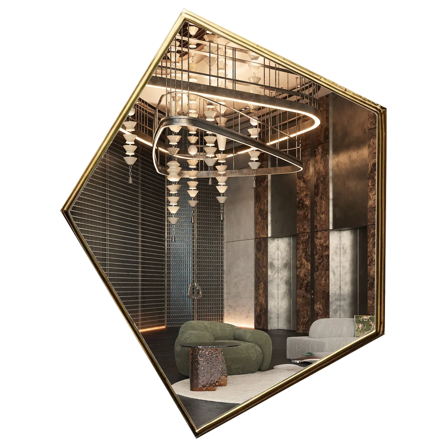 LOBBY
A calm and welcoming arrival space, where form, texture, and tone blend in quiet harmony.